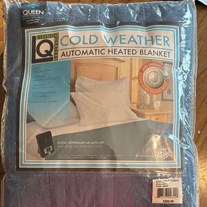 Living Quarters Cold Weather Automatic Heated Blanket - Blue